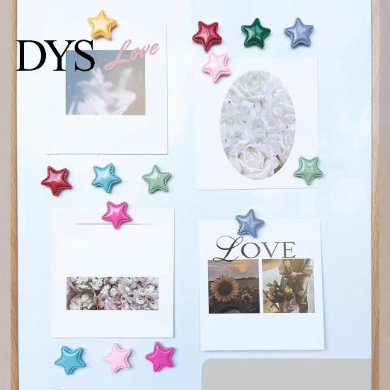 Decorative Whiteboards Magnets 2Pcs 3D Star Refrigerator Magnet, Resin Shape Fridge Magnetic Decoration for Kitchen Office Whiteboard Cabinet