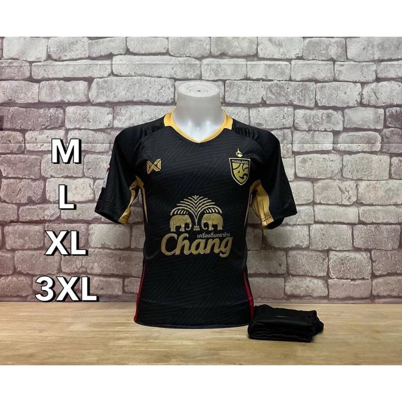 Thajsko Národní Fotbalový Fotbalový Tréninkový DRES Potisk pro Fanoušky Vintage Retro Rychleschnoucí Tričko s V výstřihem Krátký Rukáv Uniforma Logo Slona Muži Ženy Unisex