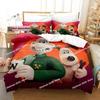 Kawaii Gromit Bedding Set Single Twin Full Queen King Size Bed Set Aldult Kid Bedroom Duvetcover Sets Print Anime Bed Sheet Set