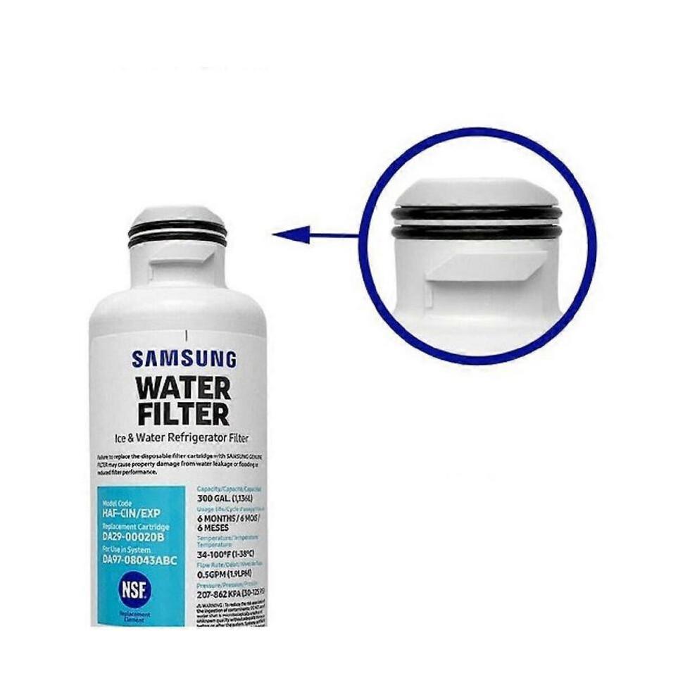 2-pack Samsung DA29-00020B HAF-CIN/EXP refrigerator water filter (2 items)