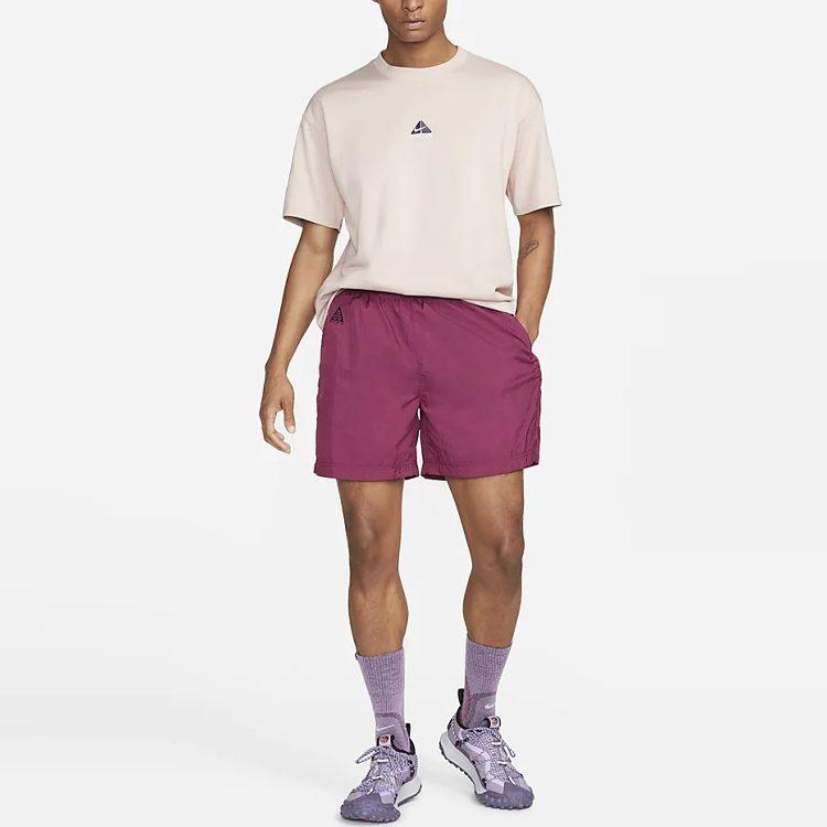 Nike T Shirts Men's Flesh Crew Neck Moderate Straight Fit DQ1815-601