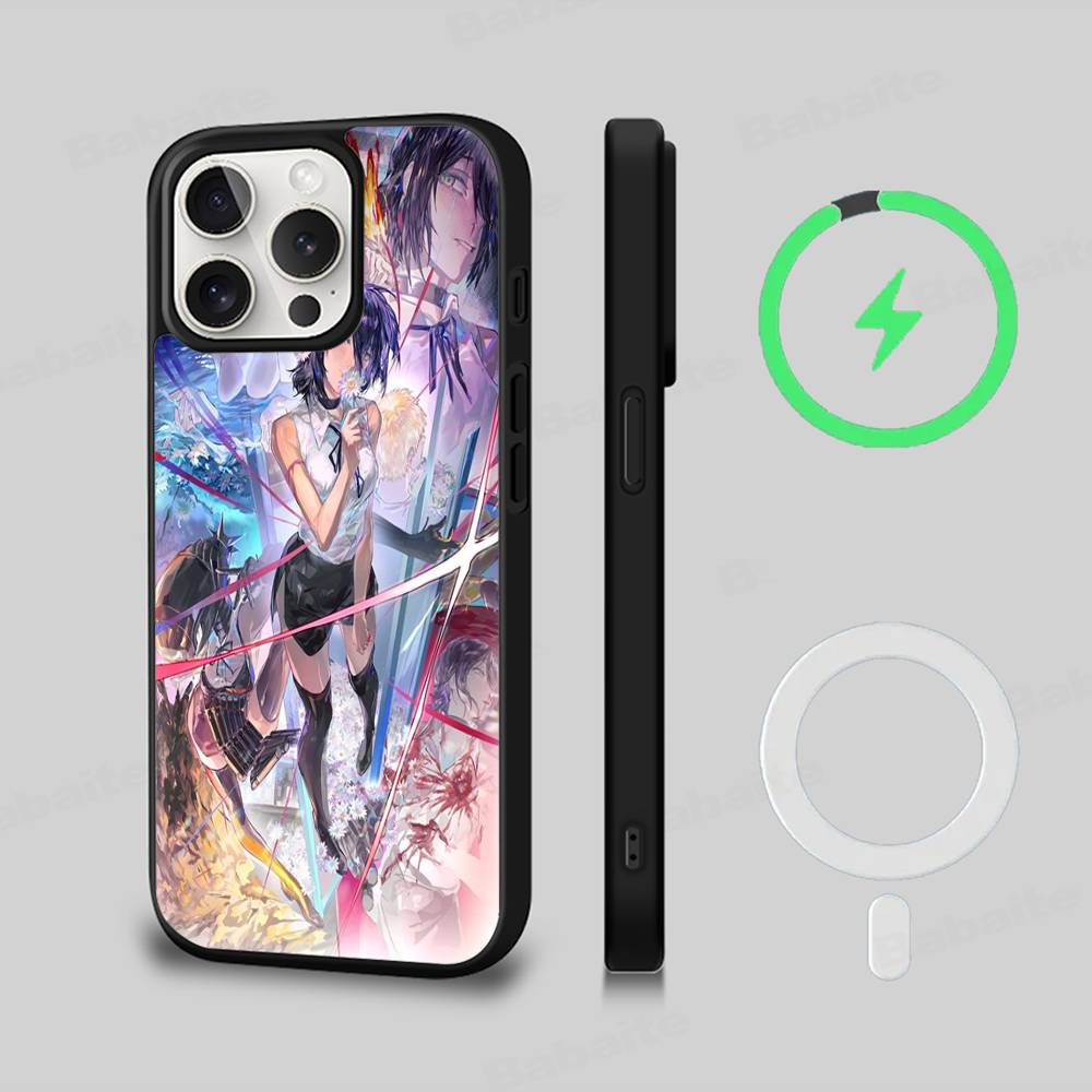 Chainsaw Man The Movie Reze Arc Phone Case For iPhone 13 14 15 11 12 16 17 Pro Max Plus For Magsafe Magnetic Shell