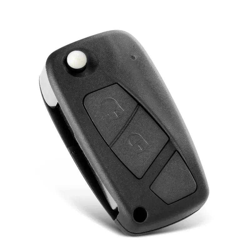 KEYYOU 2/3 Tasten Auto Schlüsselhülle Für FIAT Punto Ducato Stilo Panda Fernbedienung Schlüsselhülle Abdeckung Fob Keyless Entry Fob SIP22