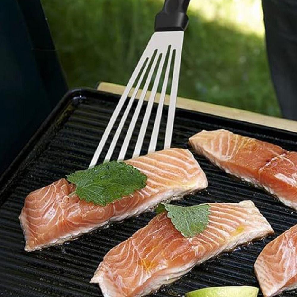 Rust Proof BBQ Spatula Non Stick Kitchen Shovel Cooking Tool Fried Egg Turner  Fast-food Restaurant