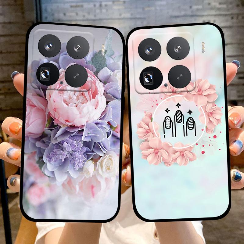 Para Xiaomi 15 Funda 24129PN74G Moda Pintada TPU Cubierta de Teléfono Para Xiaomi Mi 15 Silicona Suave A Prueba de Golpes Protectoras Fundas