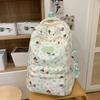 College Style Backpack Puppy Pattern Schoolbag Junior High School Student Book Bag