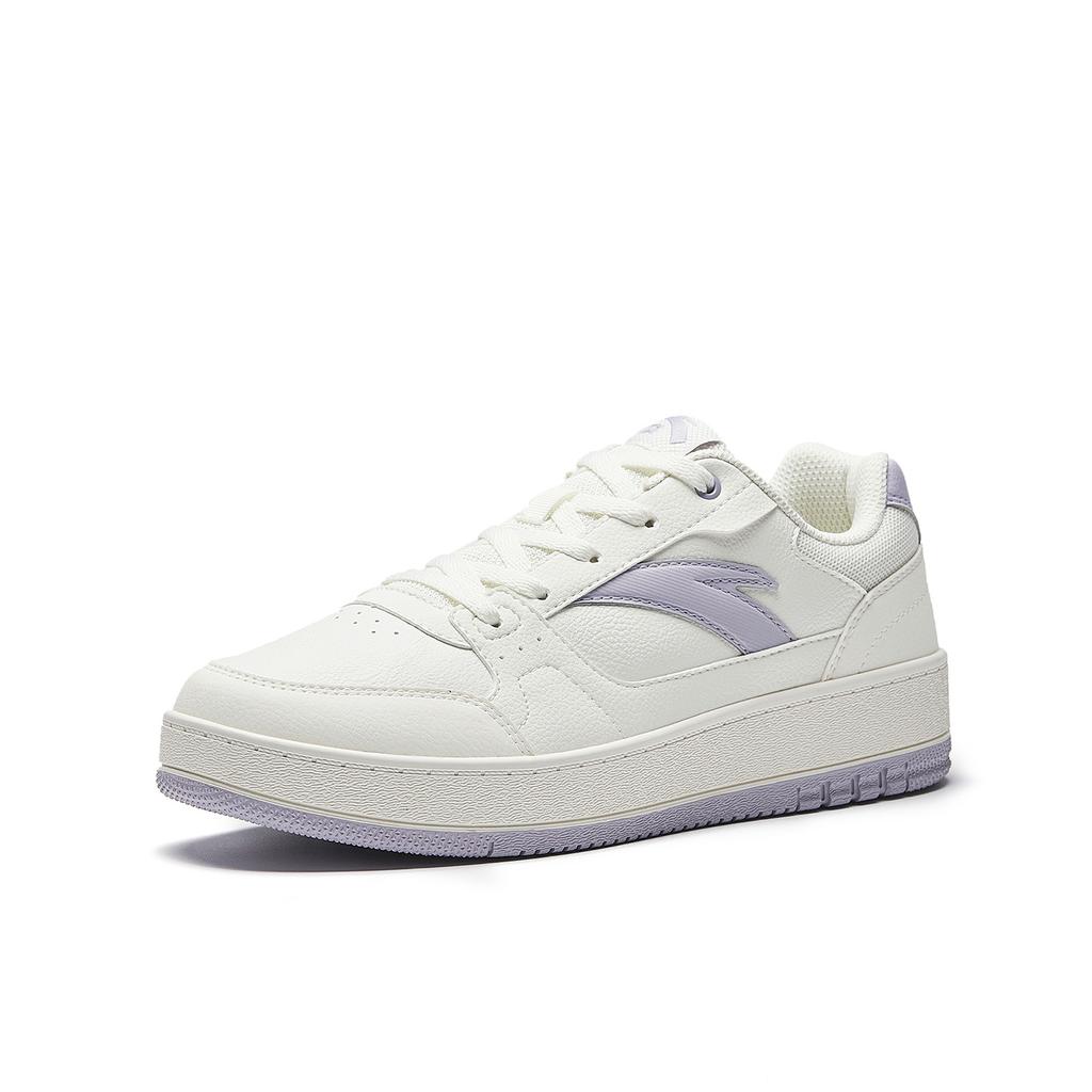 Anta Original 2 Low top Skateboard Shoes Women's White Purple 922548068-4