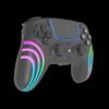 For PS5 Bluetooth Game Controller Hall Joystick Motion Sensing Vibration Wireless Controller with RGB Colorful Lighting Effect