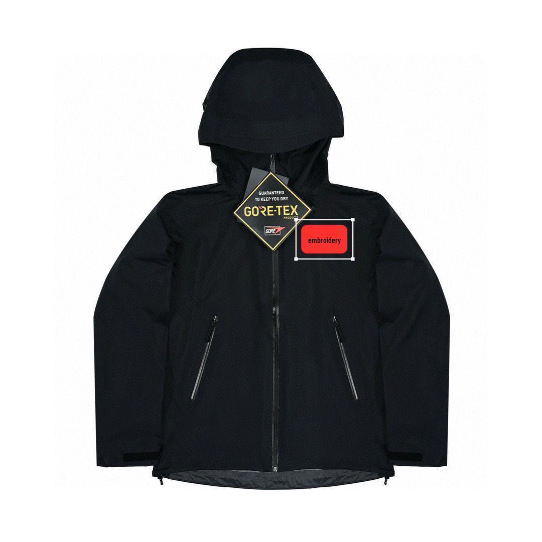 

Top-Selling MV Windproof Waterproof Hooded Mountaineering Jacket for Men & Women - Solid Colors Available L 100-120 lbs