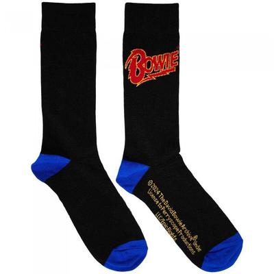 David Bowie Unisex Adult Logo Socks