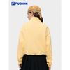 FILA FUSION Women's Pullover Knit Long-Sleeve Sweatshirt
