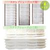 cloth shop Nunoya Cafe Curtain for Small Button Adjustable UV 60cm Wide x 170cm Long Leaf Windows, Closure, Length, Shade, Protection, Approx.