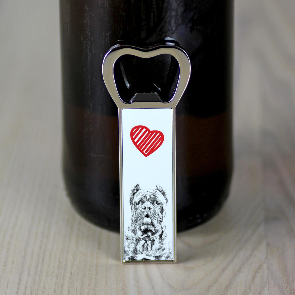 Cane Corso Italiano - Otwieracz Do Butelek Z Psem, Personalizowany Otwieracz Na Lodówkę, Wyjątkowy Upominek Dla Mężczyzny Marki Art-Dog