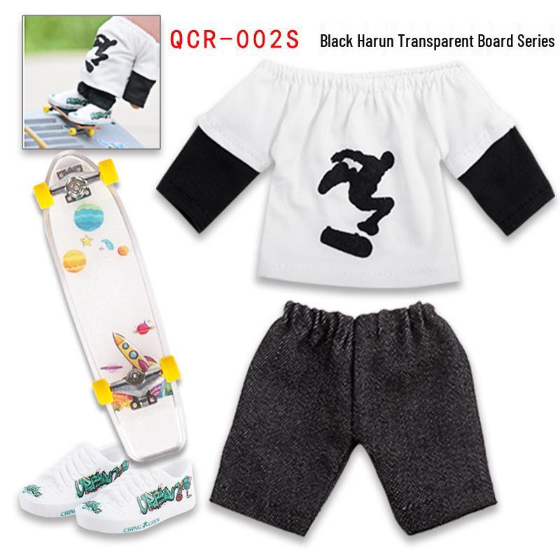 Mini Finger Shoes & Scooter Set with Finger Pants - Patent Protected, Authenticity Ensured