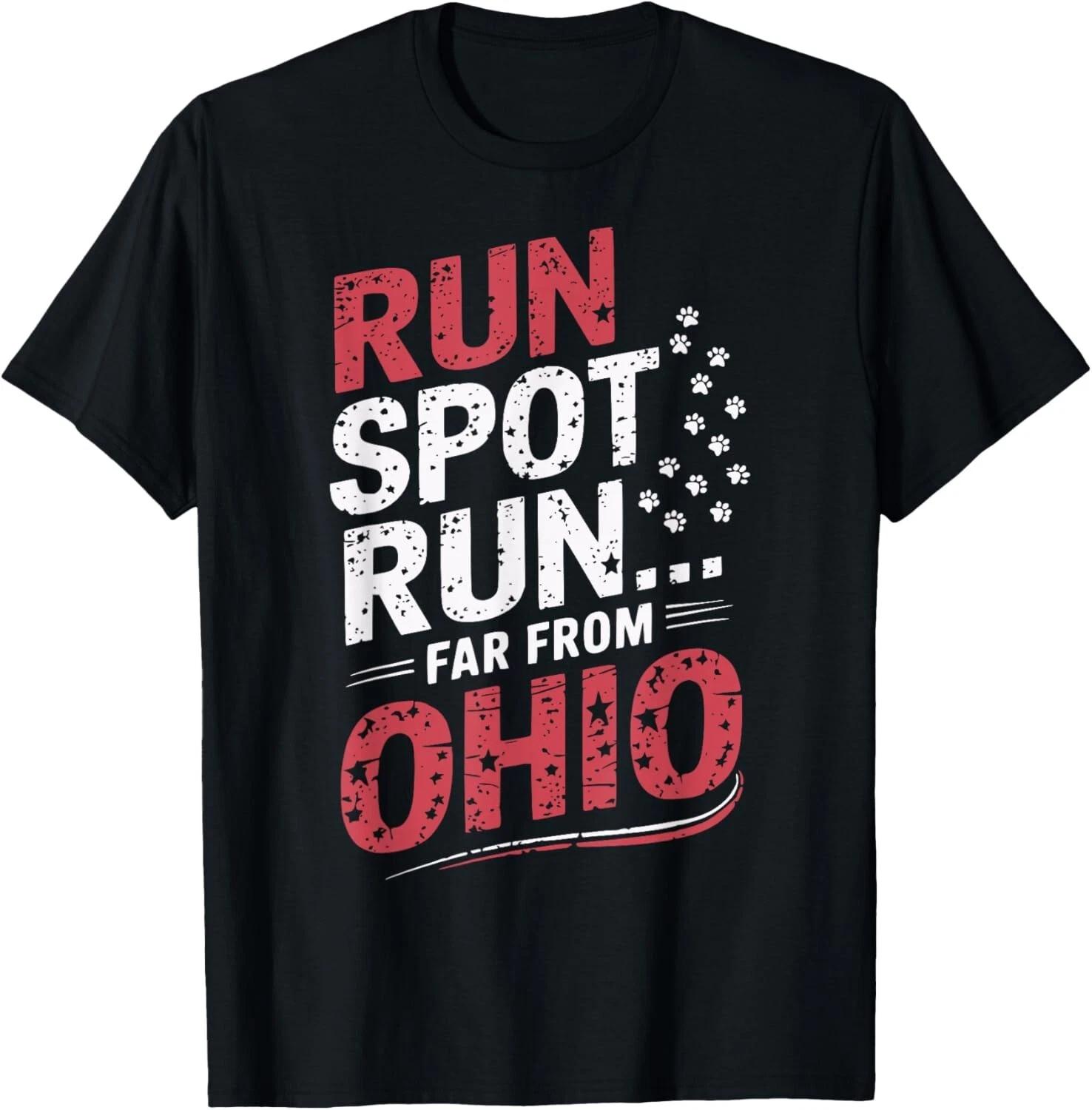 

Cats and Dogs 2024 Debate Run Spot Run Far From Ohio Gift Unisex T-Shirt S