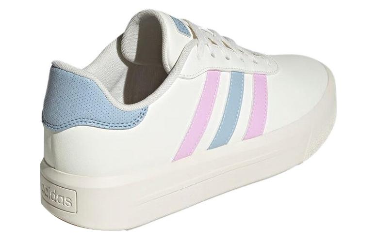 adidas Court Platform Shoes 'Off White Lilac Blue' Women's IE9987
