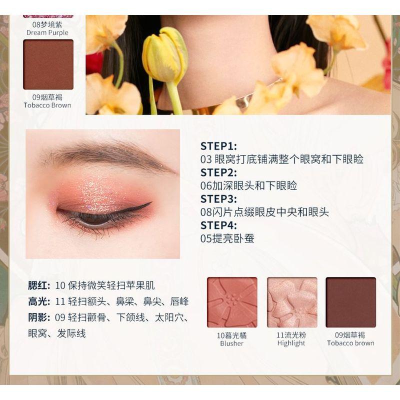 LANSUR - Mucha Fantasy Girl Eye & Cheek Palette