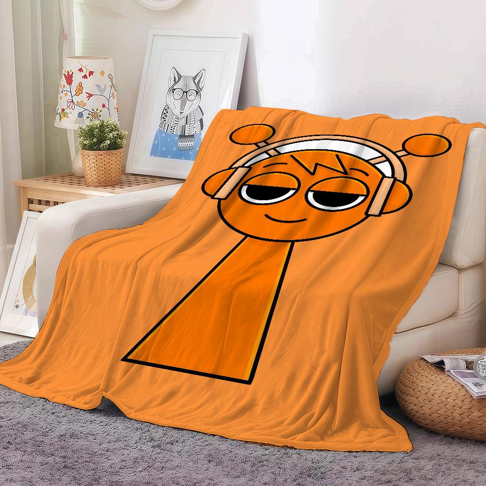 Musikspiele S-sprunki Decke Warm Und Weich Geeignet Für Schlafzimmer Wohnzimmer Schlafsofa Büro Reisen Camping