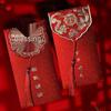 Buste Rosse High-End 2026 per Capodanno e Festa di Primavera con Nappa per Matrimoni e Fidanzamenti