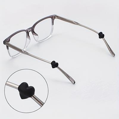 10pcs Heart-Shaped Soft Non-Slip Glasses Holder - Glasses Storage Organizer for Fashion & Everyday Glasses, Eyewear Accessory
