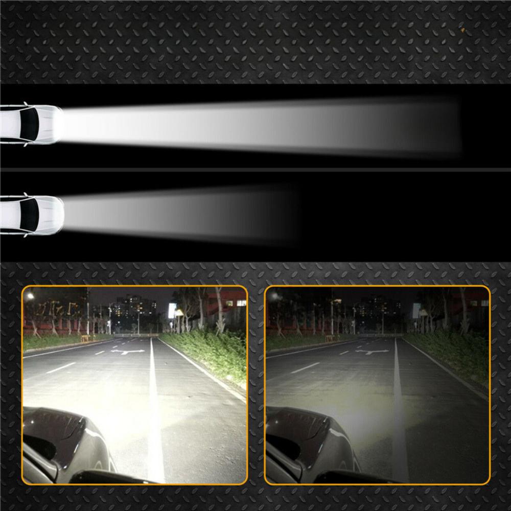 Halogenowe LED-owe światła robocze do samochodów, dalekosiężne, zestaw halogenowy, lampa do jazdy