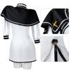 Masterwork Apocalypse Purifying Priestess Cosplay Costume, Nun Style Outfit with Cross & Chain for Halloween & Anime Cosplay