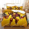 Game Skibidi Toilet Arale Duvet Cover Pillowcase Bedding Set Boys Girls Bedroom Decoration Children Gift Single Double King Size