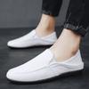 Nuove scarpe da uomo in canapa, traspiranti, scarpe casual da guida, mocassini morbidi e comodi, pantofole alla moda, scarpe basse 2024