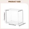 Clear Figure Display Case Doll Storage Box Desktop Collectibles Dolls Elegant Multipurpose Gift