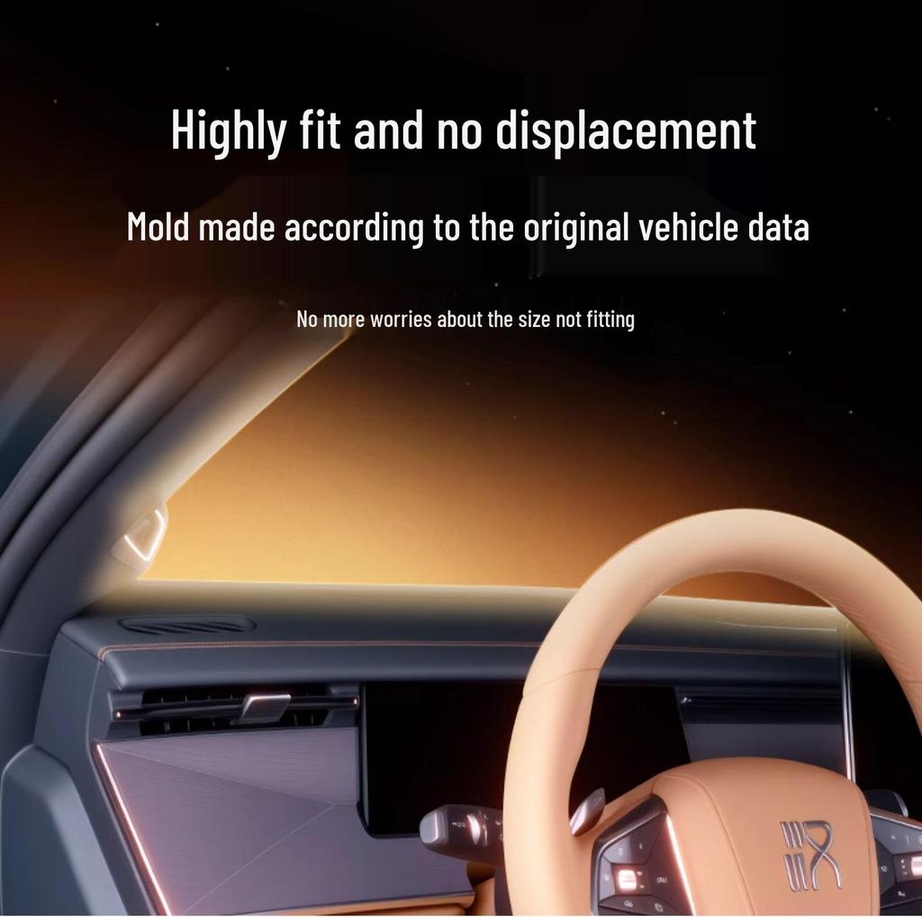 BYD Han L Floor Mats for TPEDM/EV25: New Car Interior Accessories for Driver and Passenger