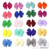 20/40/60Pcs Hair Accessories Grosgrain Ribbon Bows Hair Clips Set For Girl Random Color Bow Hairgripes Headwear