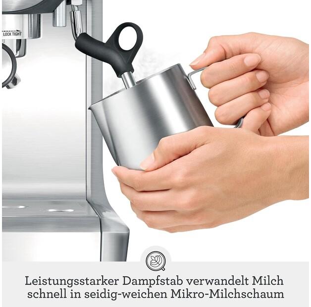 Кофемашина Sage BES875 Barista Express серебристый (SES875BSS2EEU1A)