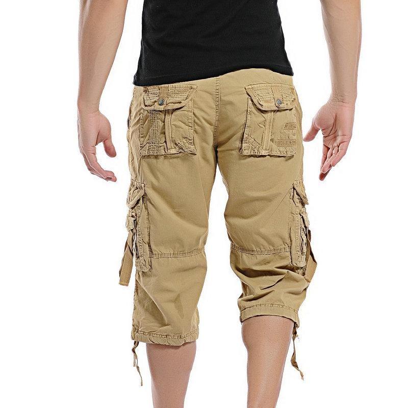 Sommer Camouflage Lose Cargo-Shorts Männer Camo Sommer Kurze Hosen Homme Cargo-Shorts Ohne Gürtel