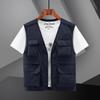 Quick-Dry Multi-Pocket Outdoor Vest for Photography, Fishing, and Mountaineering