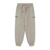 SNOWPEAK Woven Mix Jogger Pants Beige Gray (S24FMFFP24)