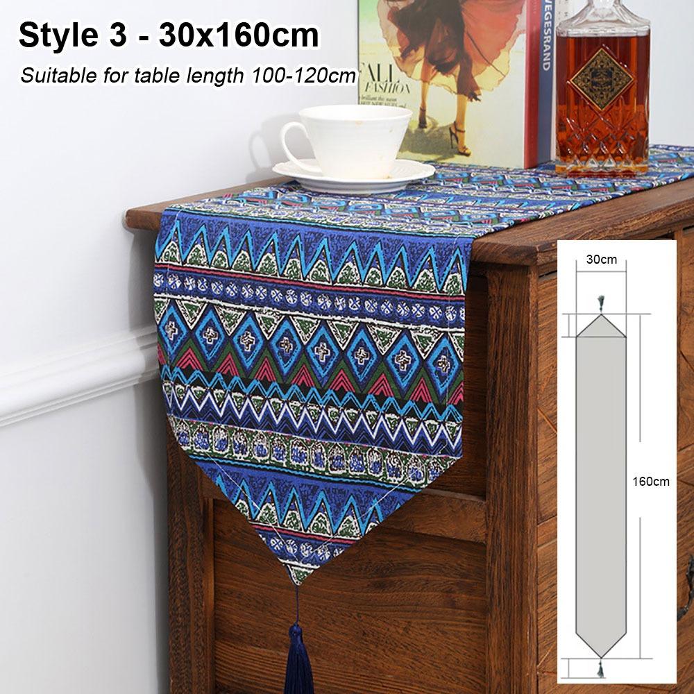 1Pcs Nordic Style Tablerunner 30x120cm 30x200cm Boho Decor Tablecloth Home Wedding Party Decoration