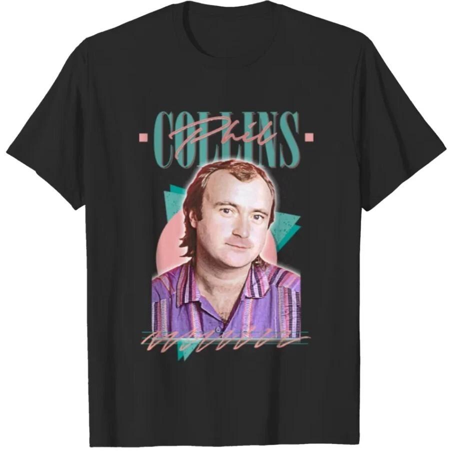 Phil Collins Retro 80s TShirt Phil Collins Unisex TShirt S5xl N2345 S