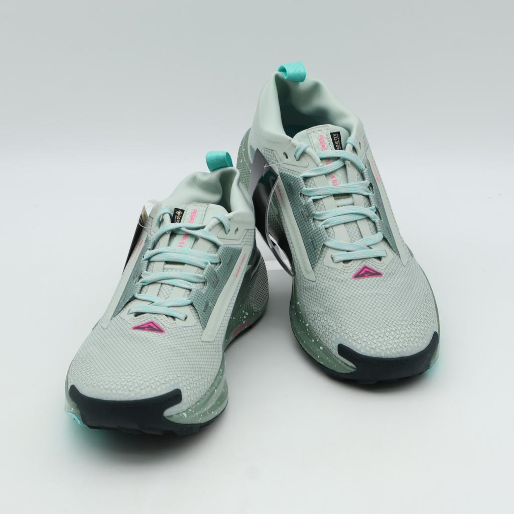 FQ0908-013 Nike Pegasus Trail 5 GORE-TEX Light Silver Clay Green Mint Foam (Men'