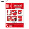 BELIK Fire Safety Instruction Stickers