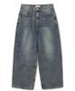 MILLO ARCHIVE Loose Straight Denim Pants [Deep Blue]