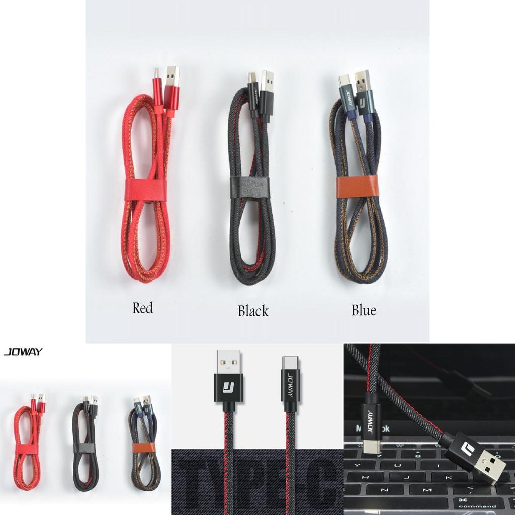 Micro Usb Cable Type C For Samsung Htc Fast Charger With Denim Wrap**