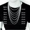 Stainless Steel Chain Cuban Link Necklace For Men Women Jewelry Punk Goth Neck Pendant Accessories Golen Black Silver Color