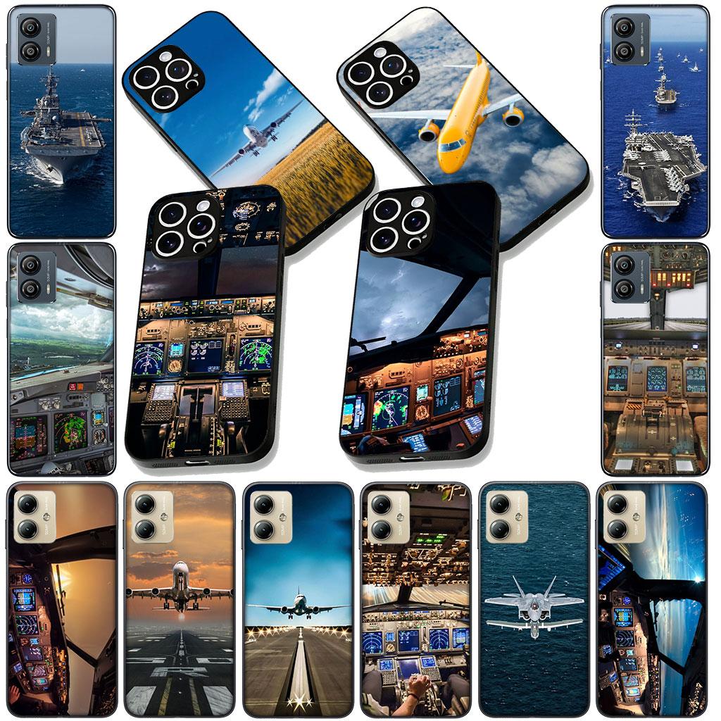 Aircraft Travel Casing Phone Cover for Xiaomi Poco C75 C65 C71 C85 X7 X6 X5 M6 M7 F7 F8 Ultra F6 Pro Soft Case