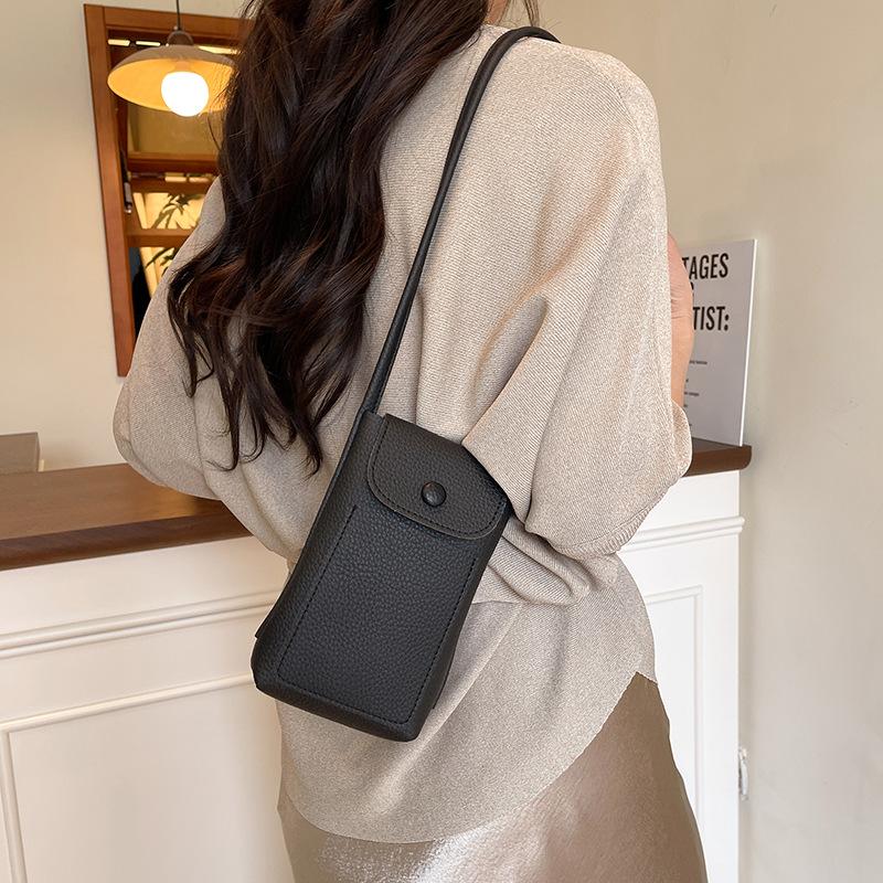 Women's bag new niche mini commuter travel women's mobile phone bag simple and versatile candy color shoulder crossbody bag