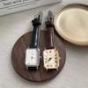 Women's Casual Roman Numeral Quartz Watch with Leather Strap - Douyin Inspired