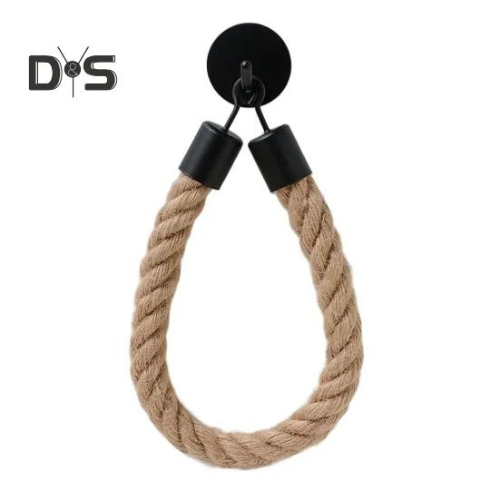 

Держатель для туалетной бумаги в стиле ретро, самоклеящийся, установка без сверления, многофункциональная вешалка для полотенец, подставка для рулонов бумаги, украшение для ванной комнаты чёрный