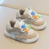 Kindersportschuhe 2025 Frühling und Herbst neue Jungen kleine weiße Schuhe Cartoon Mädchen Freizeitschuhe mit weicher Sohle Babyschuhe einzeln