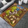 Shrek Donkey,Princess Office Carpet Soft Polyester Entrance Carpet Washable Non-slip Machine Washable Indoor Carpet Living Room Bedroom Dini