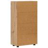 FLORIN Sideboard Artisan Oak 55.5 x 29 x 100 cm Engineered Wood