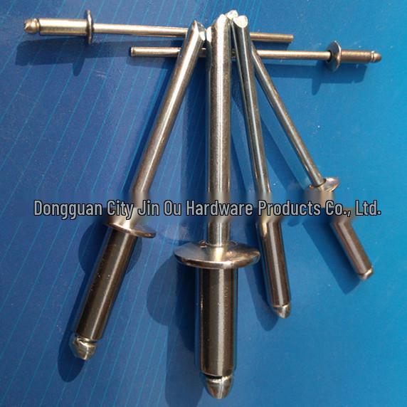Stainless Steel Blind Rivets 304 Cap/Steel Core Round Head Open End Pop Rivets